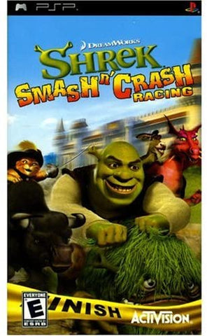 Shrek Smash N Crash Racing PSP Used