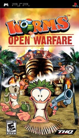 Worms Open Warfare PSP Used