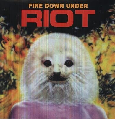 Riot - Fire Down Under (Orange) Vinyl New