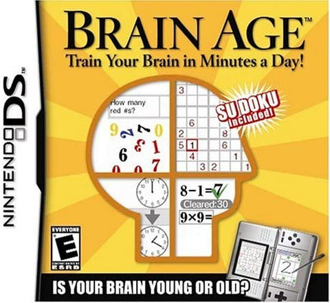 Brain Age Train Your Brain DS Used