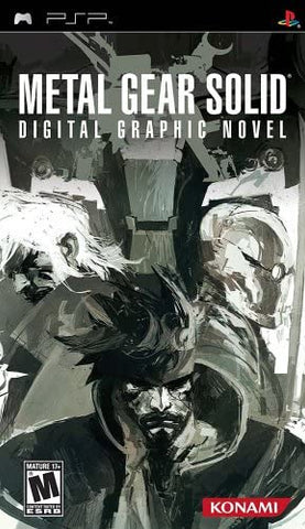 Metal Gear Solid Digital Graphic Novel PSP Used