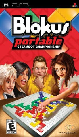 Blokus Portable Steambot Championship PSP Disc Only Used