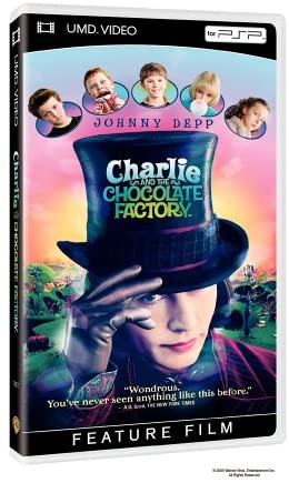 UMD Movie Charlie & The Chocolate Factory PSP Used
