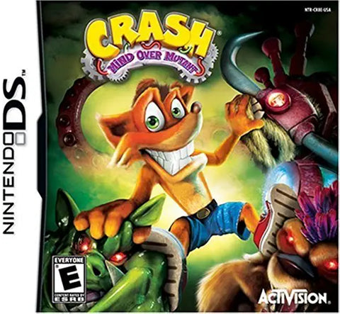 Crash Mind Over Mutant DS Used Cartridge Only