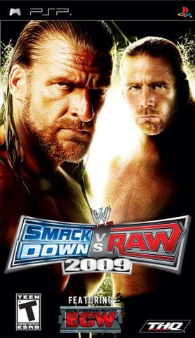 WWE Smackdown VS Raw 2009 PSP Used