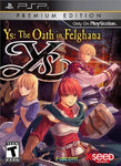Ys The Oath In Felghana Premium Edition PSP Used
