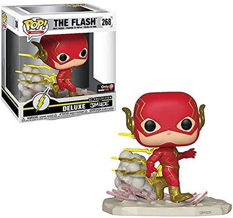 Funko Pop The Flash Deluxe Light Wear On Box Like New