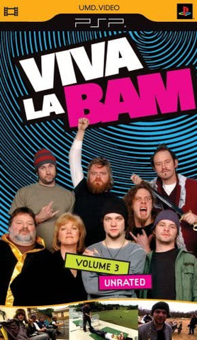 UMD Movie Viva La Bam Vol 3 PSP Disc Only Used