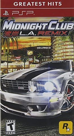 Midnight Club LA Remix PSP Used