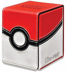 Pokemon Deck Box Ultra Pro Deluxe Pokeball Red