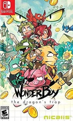 Wonder Boy The Dragons Trap Switch Used
