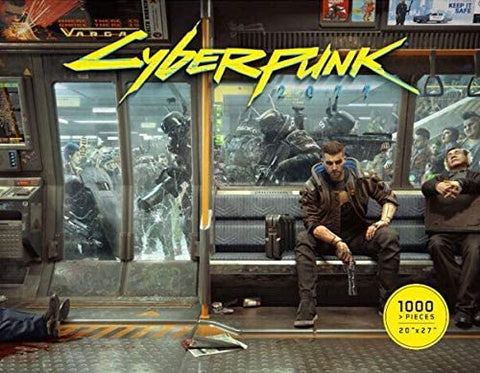 CyberPunk 2077 Metro Life 1000 Piece Puzzle New