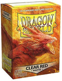 Dragon Shield Sleeves Matte Clear Red