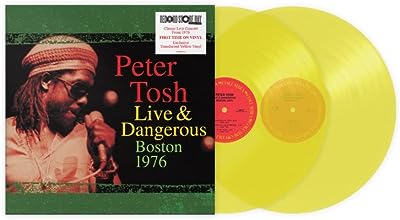 Peter Tosh - Live & Dangerous Boston 1976 (2lp Translucent Yellow) Vinyl New
