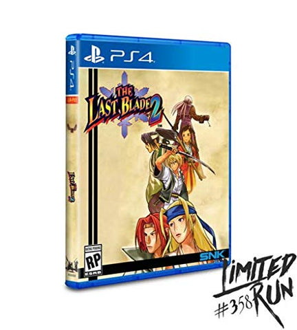 The Last Blade 2 Limited Run Games PS4 New