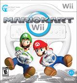 Mario Kart Boxed With Wheel Wii Used