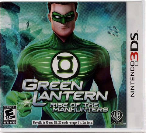 Green Lantern Rise Of Manhunters 3DS New
