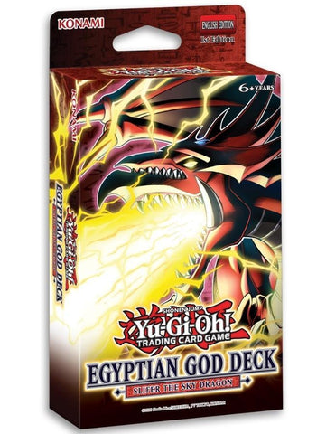 Yugioh Structure Deck Egyptian God Slifer the Sky Dragon Deck