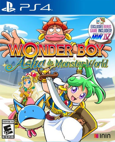 Wonder Boy Asha In Monster World PS4 Used