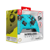 Switch Controller Wireless PDP Faceoff Pro Controller Blue Camo New
