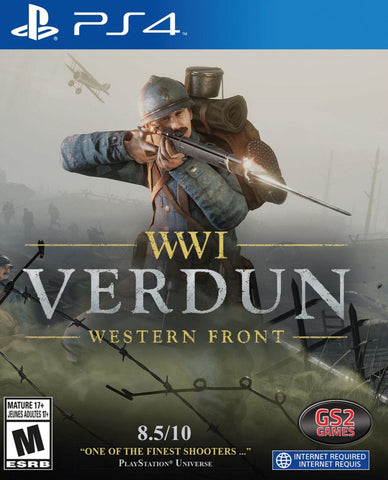 WWI Verdun Western Front PS4 New