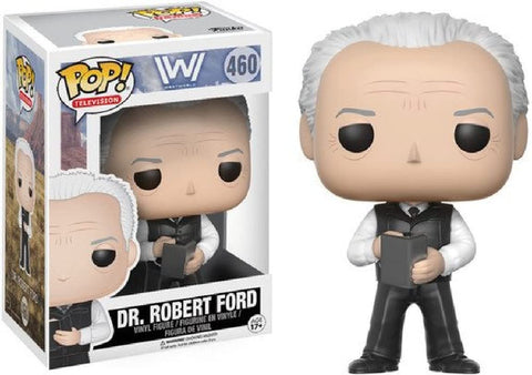 Funko Pop Television Westworld Dr Robert Ford Damage To Box Used