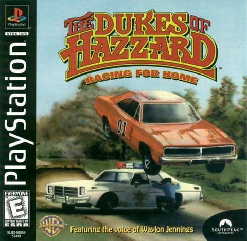 Dukes Of Hazzard Racing For Home PS1 Used
