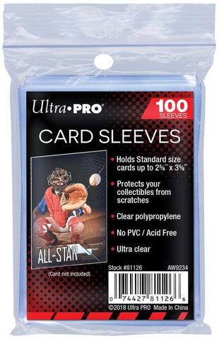 Ultra Pro Sleeves Soft 100 Count