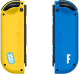 Switch Controller Wireless Nintendo Joy-Con L R Fortnite Fleet Force Blue + Yellow New Switch New