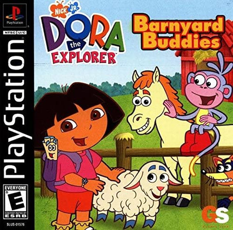 Dora the Explorer Barnyard Buddies PS1 New