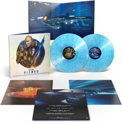 Stephen Barton And Frederik Wiedmann - Star Trek Picard Season 3 (2lp Sky Blue White Burst) Vinyl New