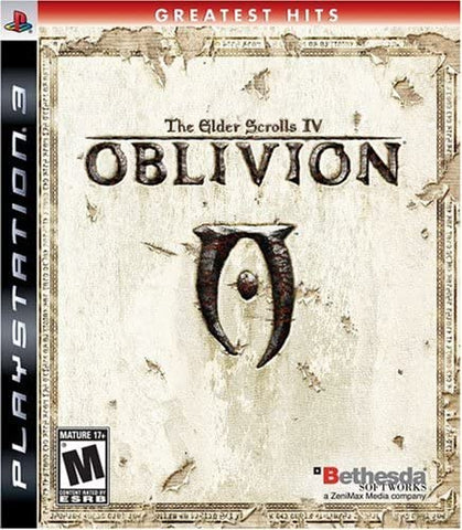 Elder Scrolls IV Oblivion Greatest Hits PS3 New