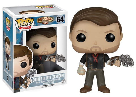 Funko Pop Games Bioshock Infinite Booker DeWitt (Skyhook) Used