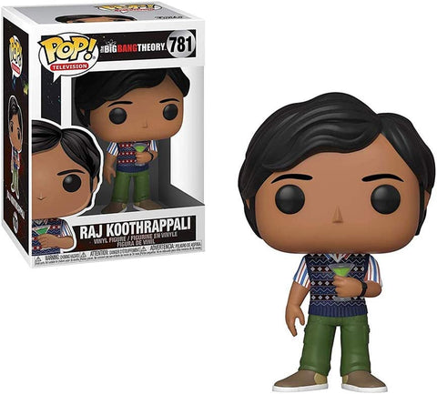 Funko Pop Television The Big Bang Theory Raj Koothrappali Used