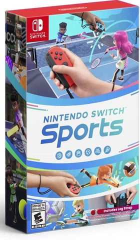 Switch Sports With Leg Strap Switch Used