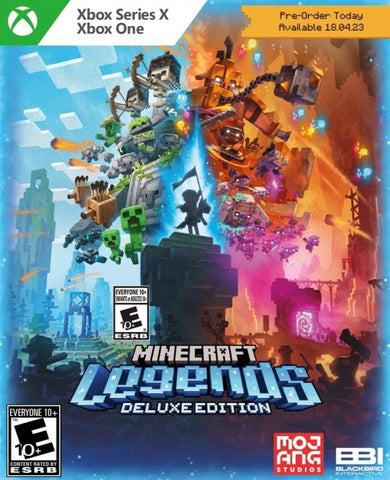 Minecraft Legends Deluxe Edition Xbox Series X Xbox One New