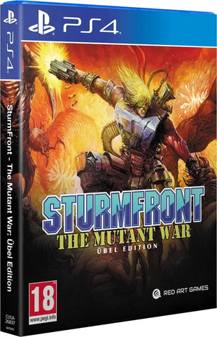 Sturmfront The Mutant War Ubel Edition PS4 New
