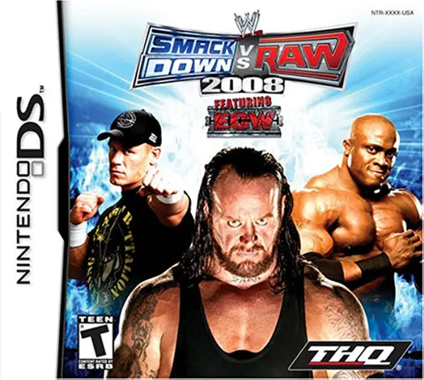 WWE Smackdown Vs Raw 2008 DS Used Cartridge Only