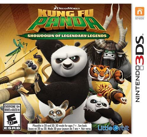 Kung Fu Panda Showdown Of Legendary Legends 3DS Used
