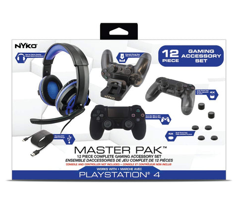 PS4 Master Pak 12 Pc Master Set New