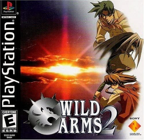 Wild Arms 2 With Manual PS1 Used