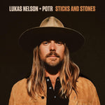 Lukas Nelson & Promise Of The Real - Sticks And Stones (Dark Blue White Swirl) Vinyl New