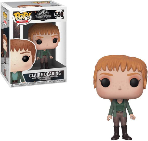 Funko Pop Movies Jurassic World Fallen Kingdom Claire Dearing Box Has Some Wear New