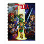 The Legend Of Zelda Ocarina of Time Collage Notebook New