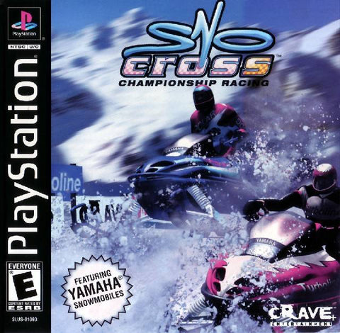 SnoCross Championship Racing PS1 Used