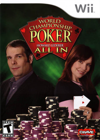 World Championship Poker All In Wii Used