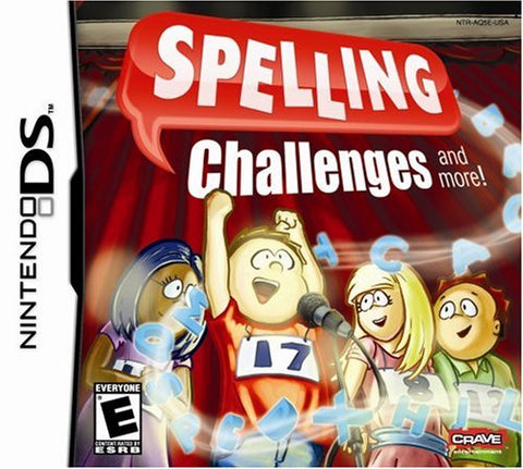 Spelling Challenges DS Used Cartridge Only