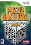 Puzzle Challenge Croswords Wii Used
