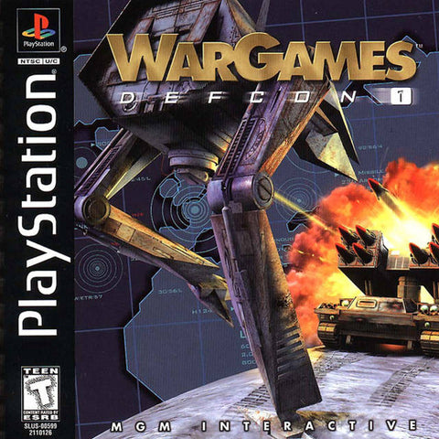 War Games Defcon 1 PS1 Used