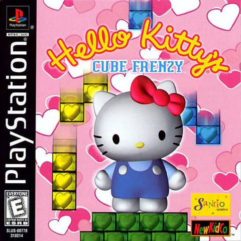 Hello Kittys Cube Frenzy PS1 Used